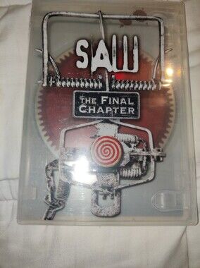 Saw The Final Chapter DVD Case Art - Red & White Graphic